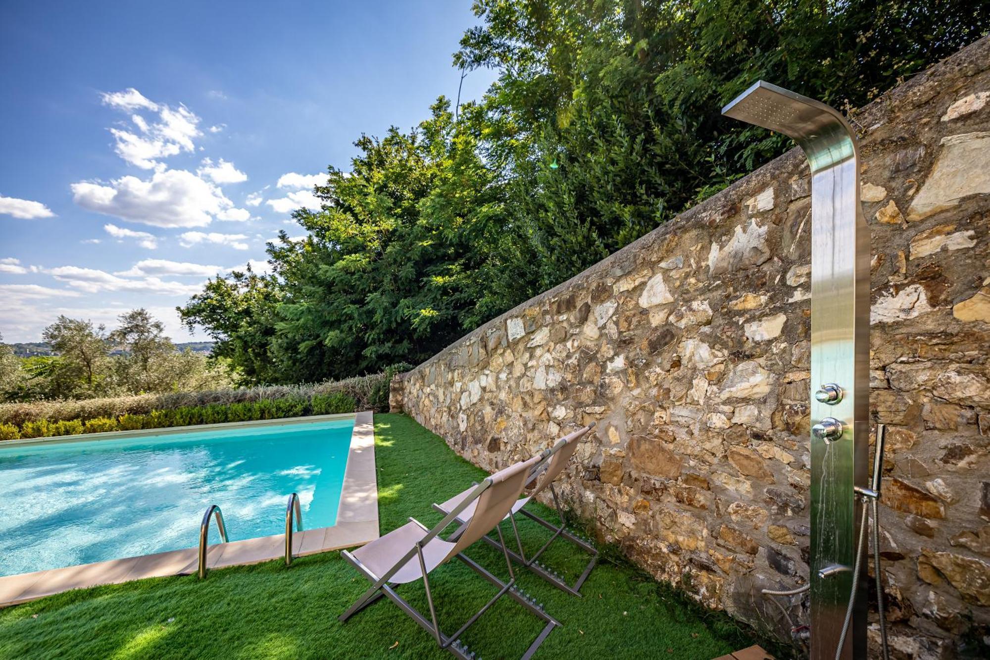 Luxury Villa Tolomei Gucci With Spa San Jacopo al Girone Exterior foto