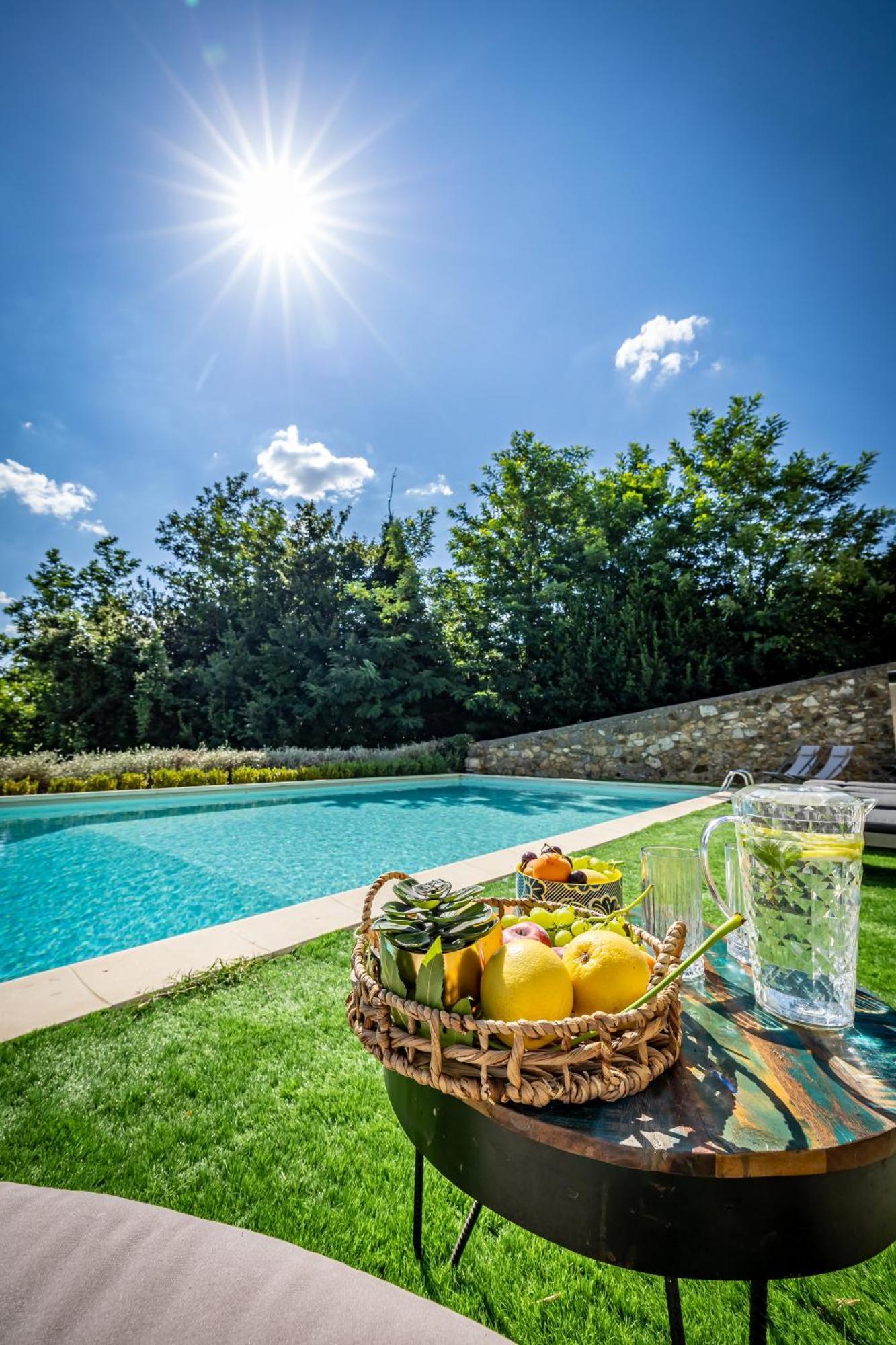 Luxury Villa Tolomei Gucci With Spa San Jacopo al Girone Exterior foto