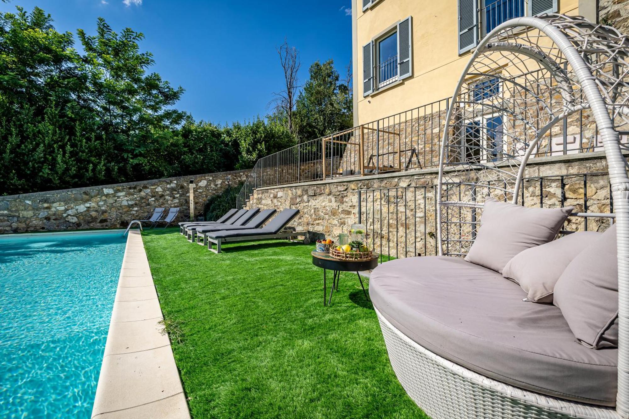 Luxury Villa Tolomei Gucci With Spa San Jacopo al Girone Exterior foto