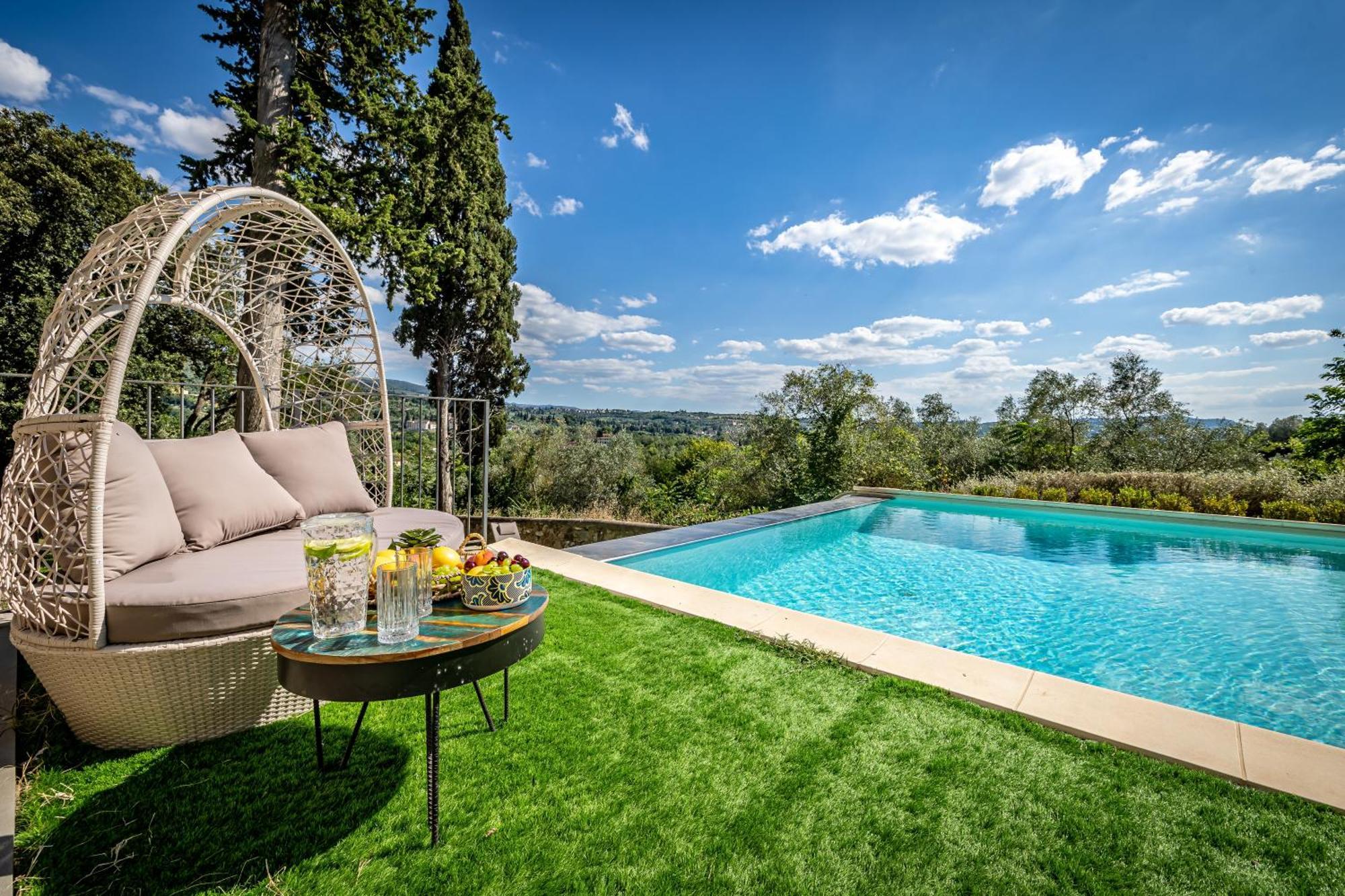 Luxury Villa Tolomei Gucci With Spa San Jacopo al Girone Exterior foto